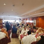 Arrangement of Best Dining Hall for Hajj Group from Hyderabad India by Al Hira Tours and Travels